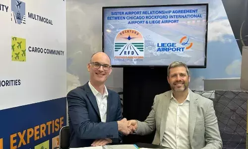 Liege and Rockford Airports sign sister agreement in Singapore