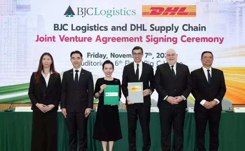 Berli Jucker Logistics and DHL form joint venture to boost Thai logistics