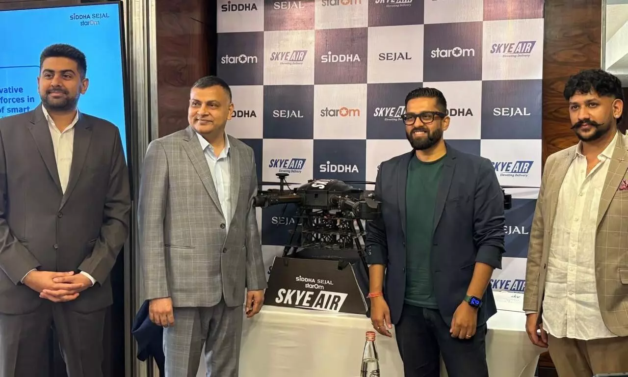 Skye Air to introduce drone-powered deliveries in Mumbai Skye Air to introduce drone-powered deliveries in Mumbai
