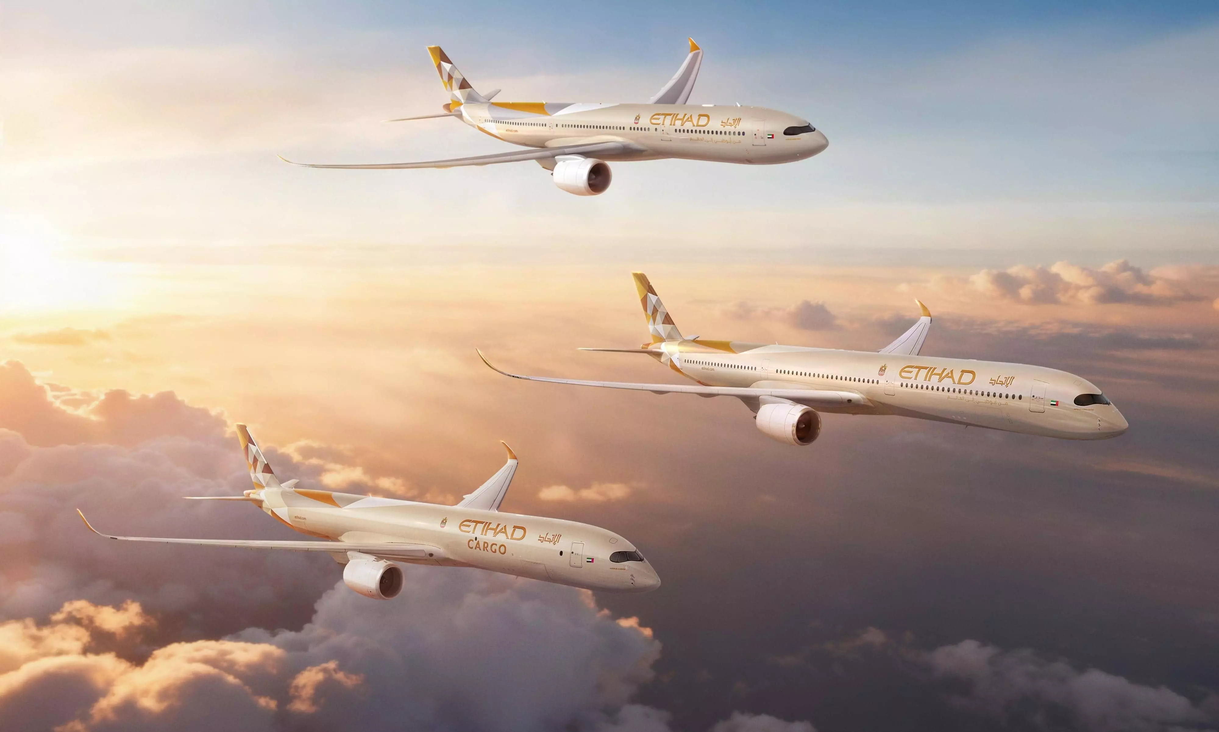 Etihad expands widebody fleet with A350Fs, A350-1000s, and A330neos