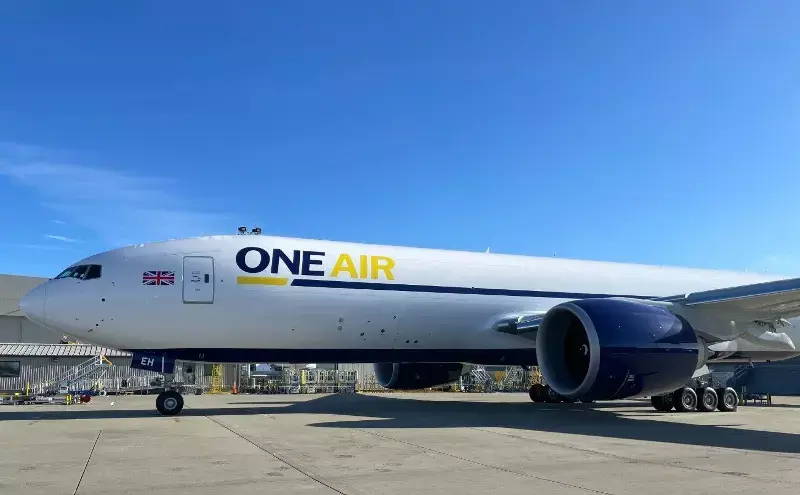 Air One receives second 777F to boost Asia Europe cargo operations
