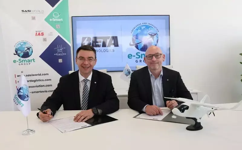e-Smart Group places a major order for 20 BETA electric cargo planes