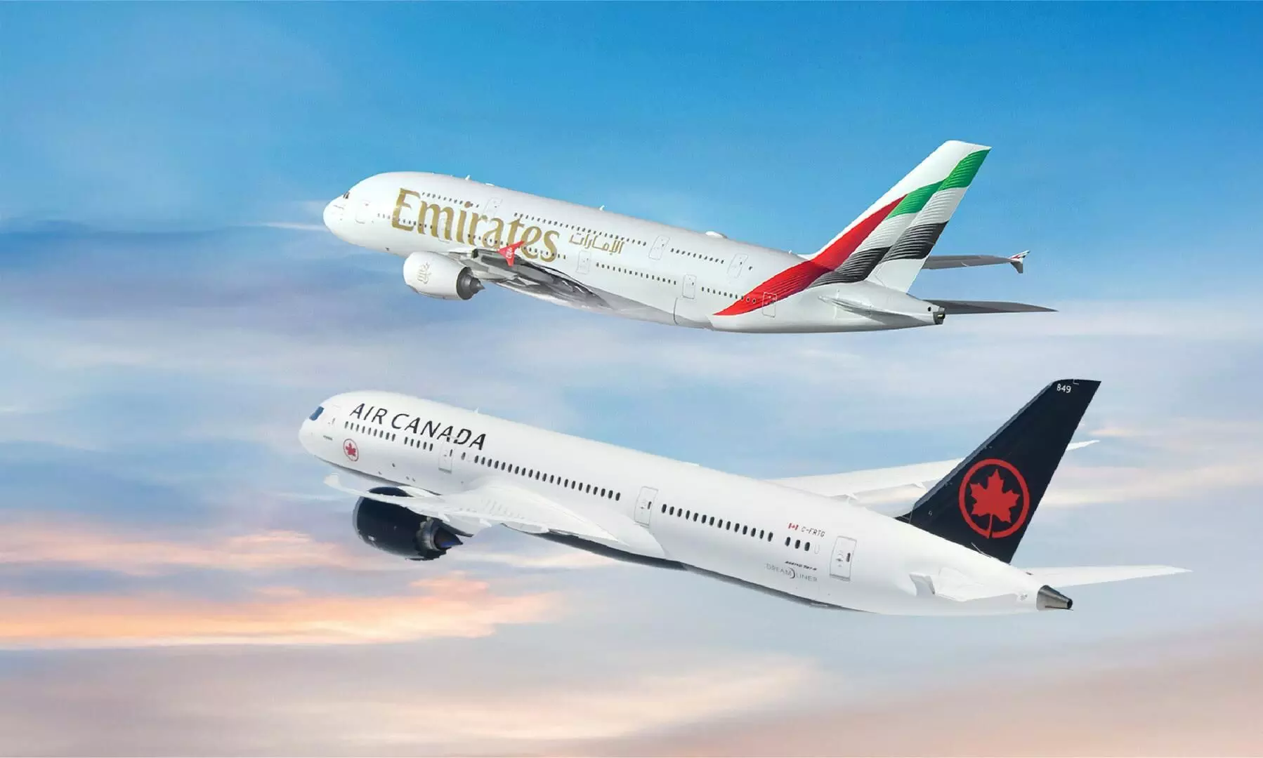 Emirates & Air Canada extend partnership with multi-year agreement