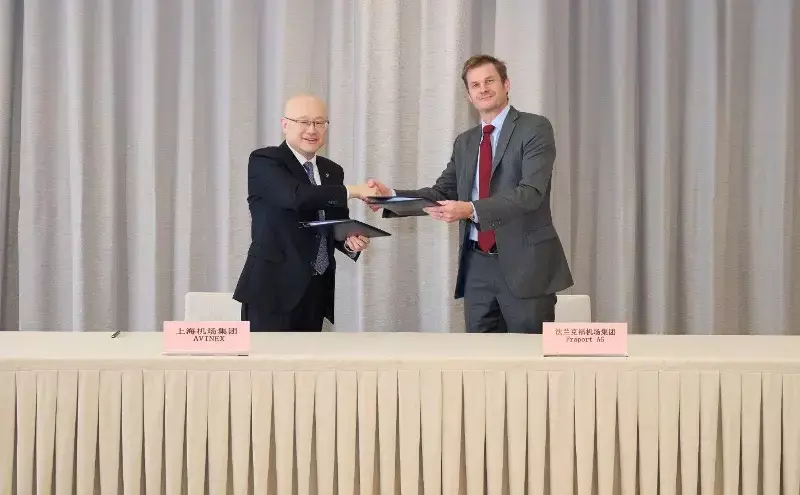 Frankfurt and Shanghai Airports sign new cargo partnership agreement