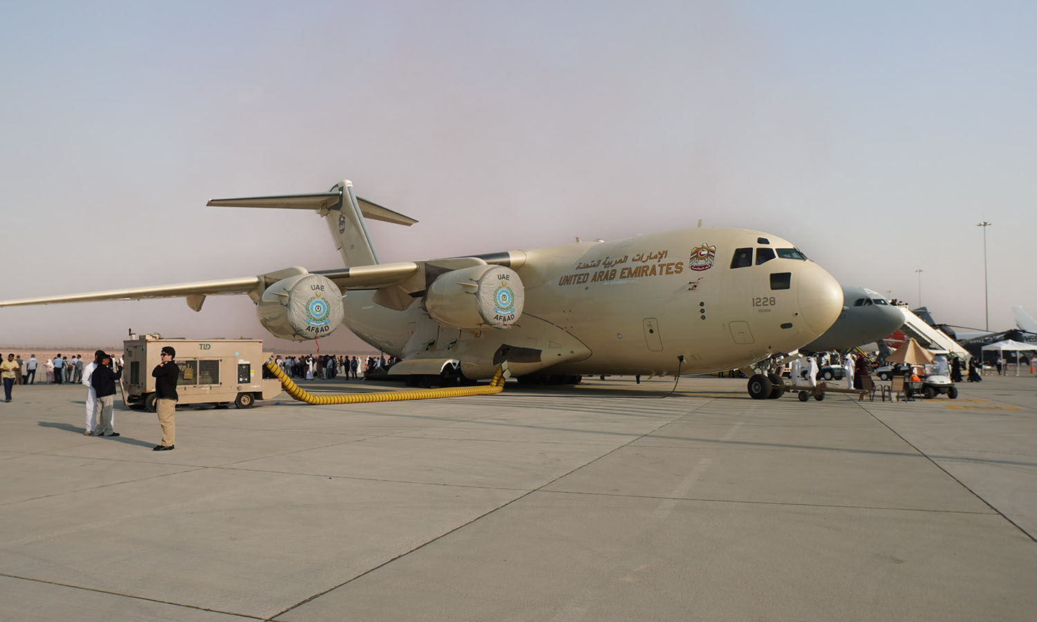 The force behind the scenes that powers the Dubai Airshow.