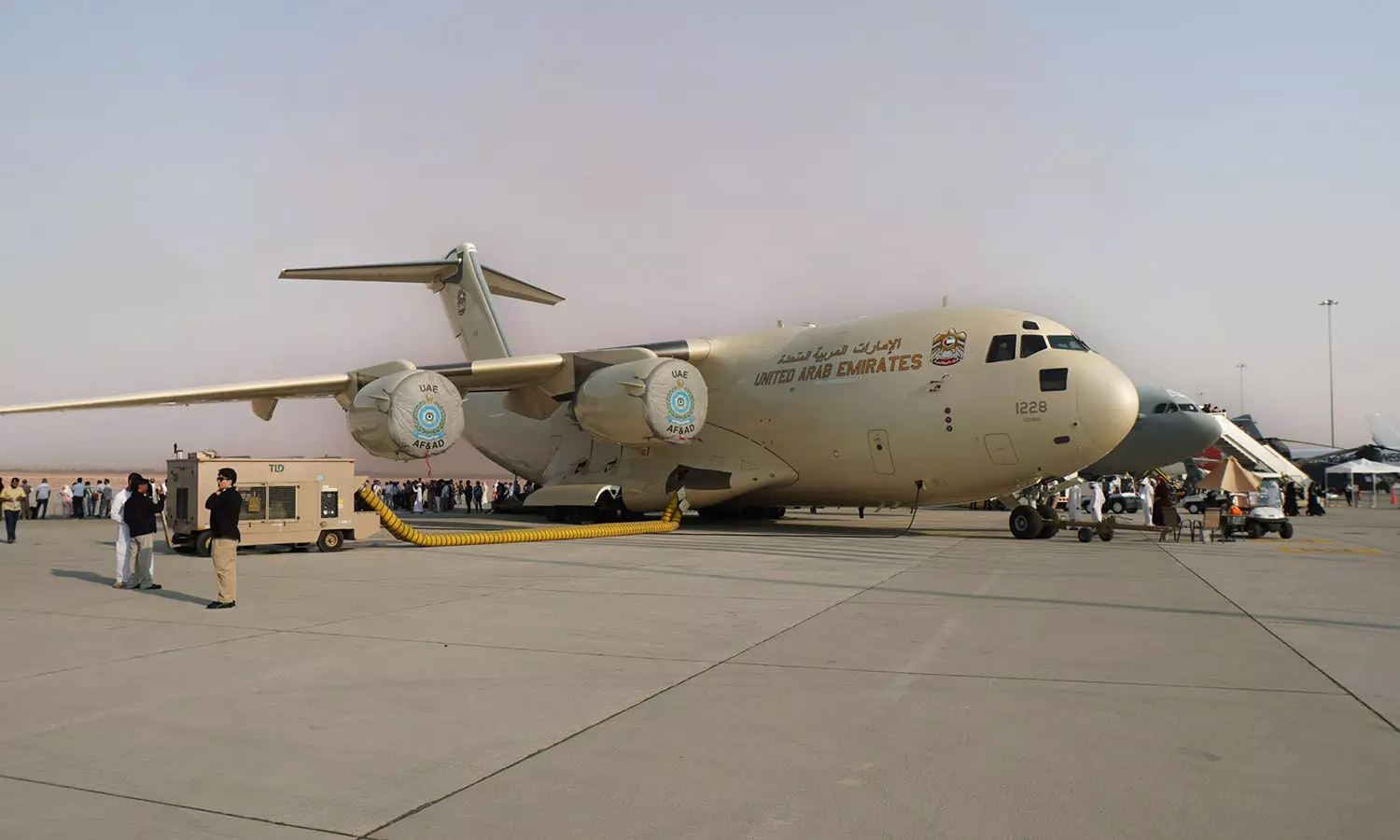 The force behind the scenes that powers the Dubai Airshow.
