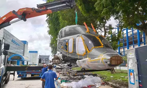 B&H Worldwide handles India–Singapore Bell 429 helicopter transfer