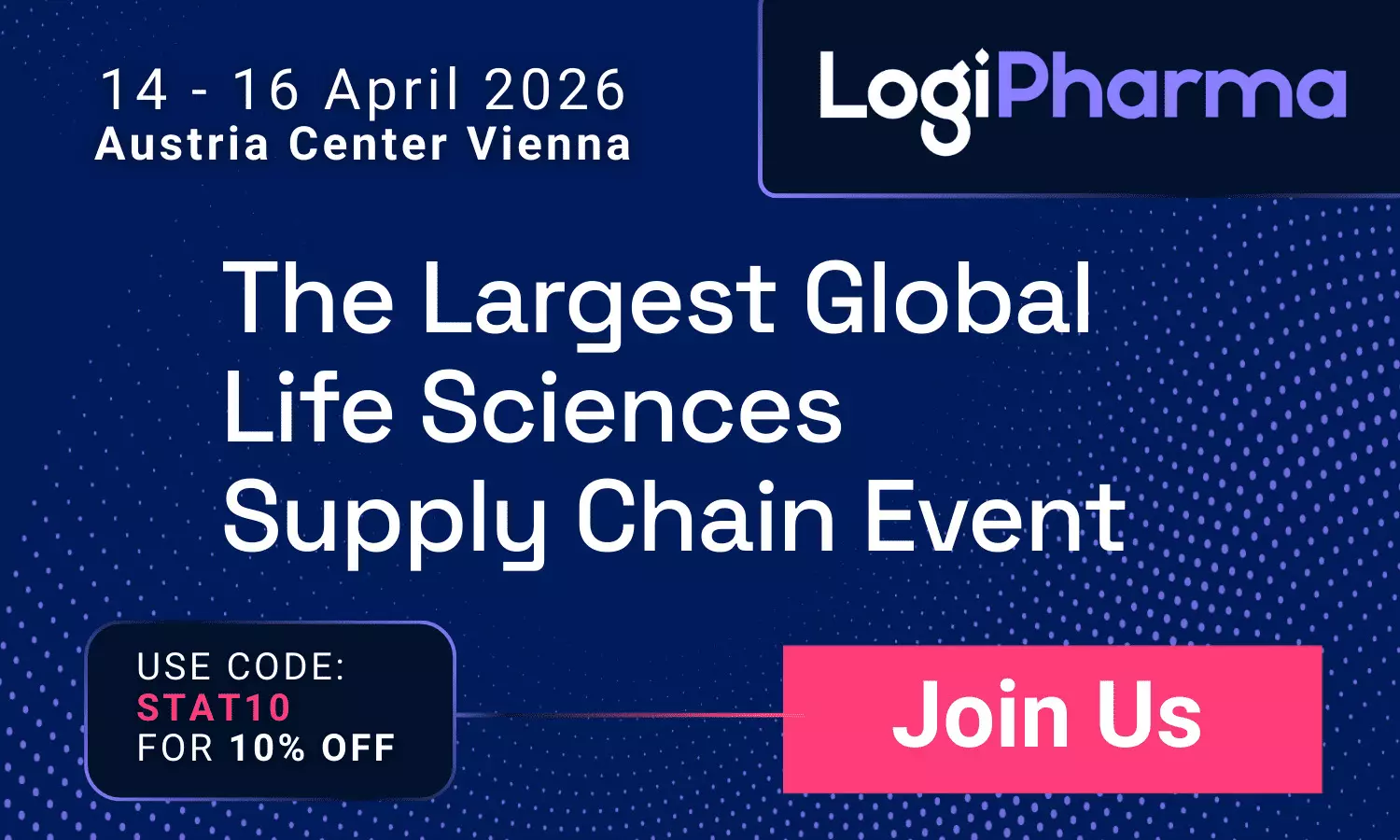 LogiPharma 2026 | 14–16 April | Austria Center Vienna LogiPharma 2026 | 14–16 April | Austria Center Vienna