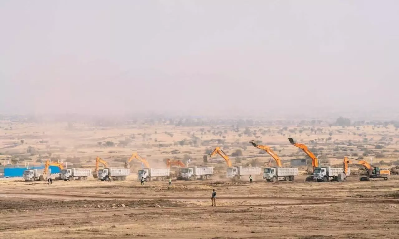 Ethiopian Airlines begins construction of Bishoftu Airport Ethiopian Airlines begins construction of Bishoftu Airport
