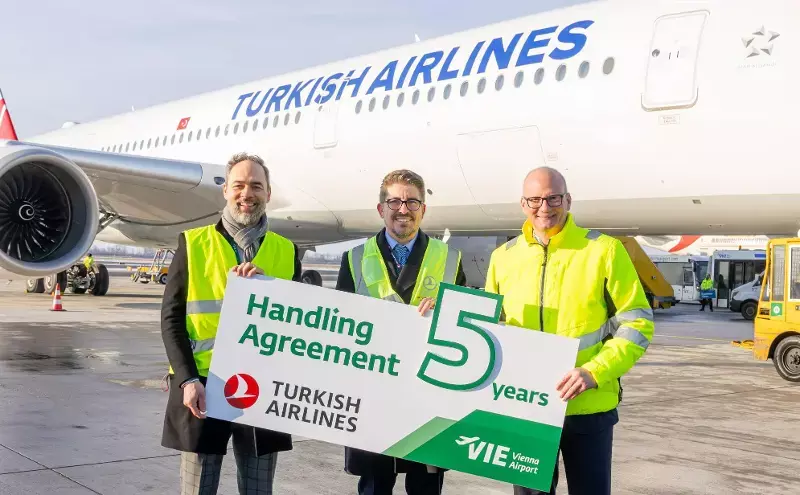 Turkish Airlines signs five-year ground handling deal with Vienna Airport