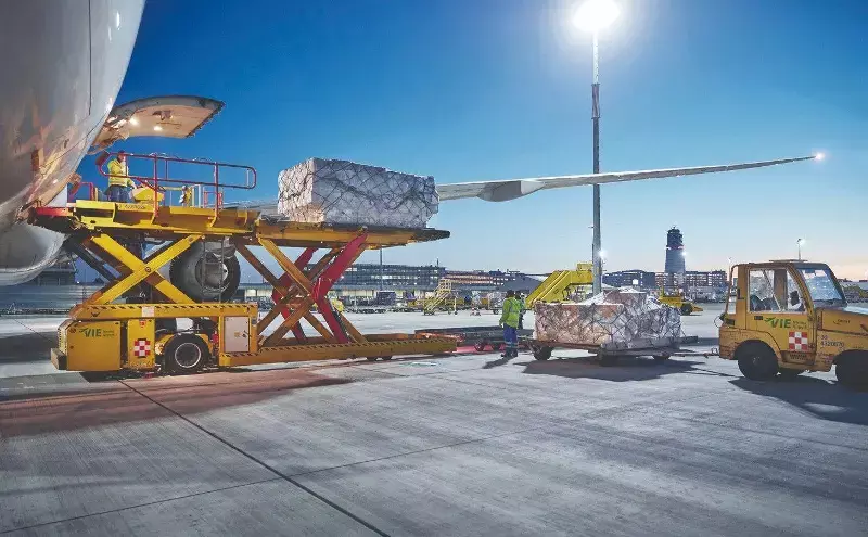 Vienna Airport records strongest year yet for air cargo operations