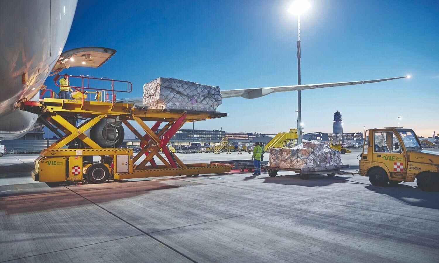 Vienna Airport records strongest year yet for air cargo operations