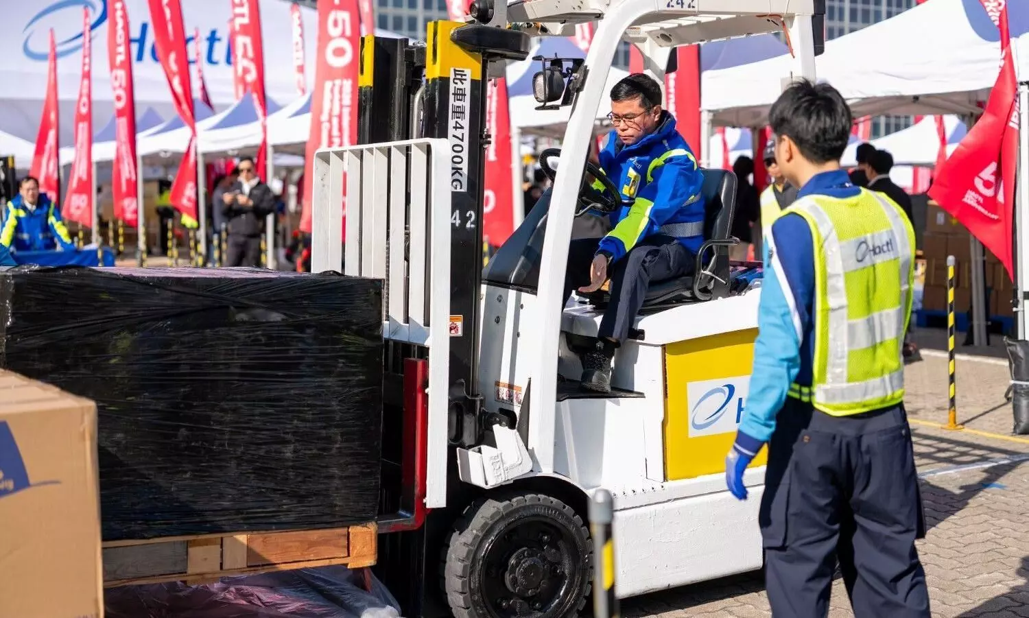 Hactl hosts international forklift and pallet safety competition Hactl hosts international forklift and pallet safety competition