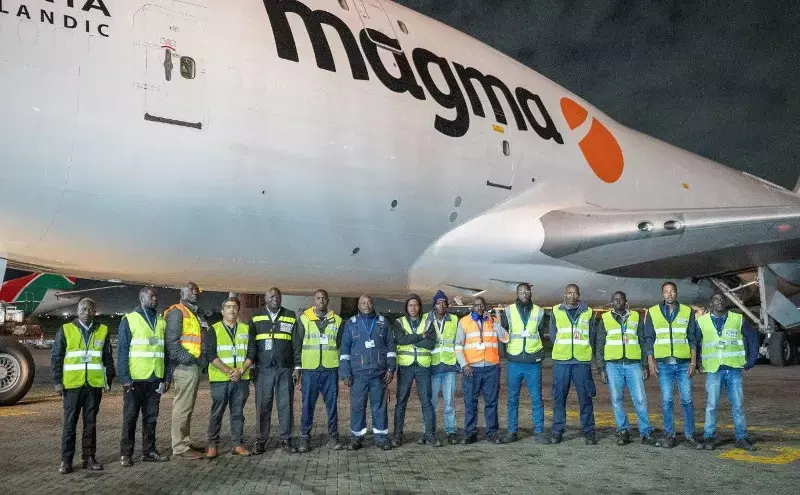 Magma and MidnightZulu add Nairobi-Liège cargo service