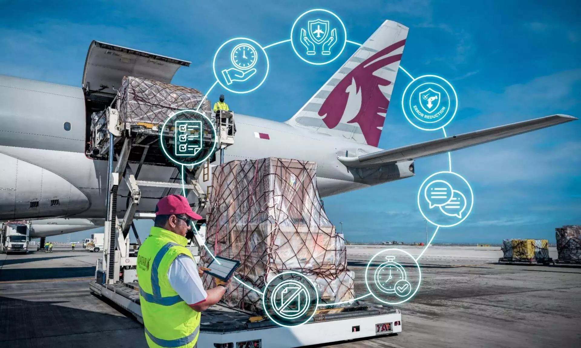 Qatar Airways Cargo launches ramp digital programme Qatar Airways Cargo launches ramp digital programme