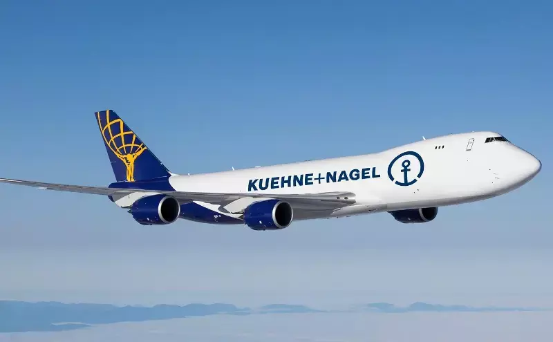 Kuehne+Nagel air cargo volumes rise 7% in 2025