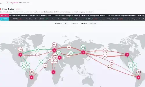 Iran conflict disruption pushes up air cargo rates on key routes