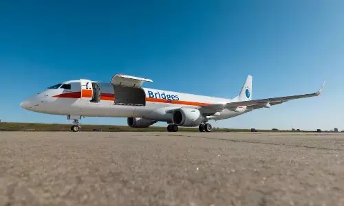 Embraer’s first E-freighter enters service with Bridges Air Cargo