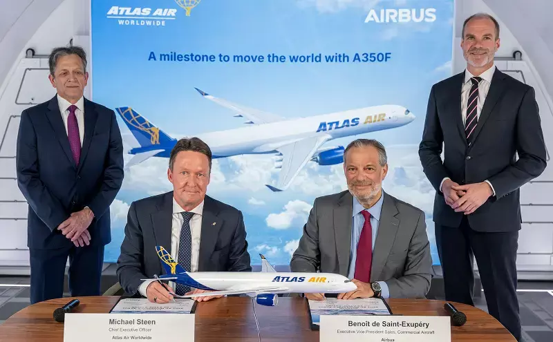 Atlas Air places landmark order for Airbus A350 freighters