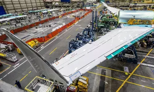 Boeing advances 777-8 freighter assembly at Everett facility Boeing advances 777-8 freighter assembly at Everett facility