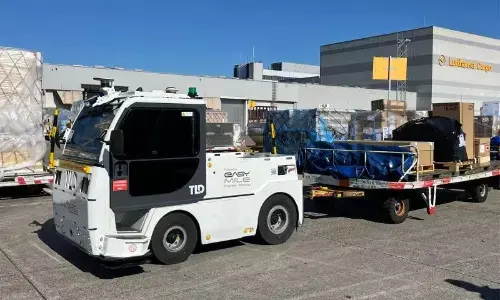 TractEasy EZTow clocks 120 daily missions at Lufthansa Cargo hub TractEasy EZTow clocks 120 daily missions at Lufthansa Cargo hub
