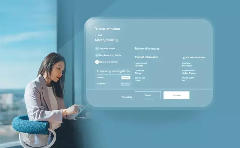 Cathay Cargo launches Manage Booking for forwarder control