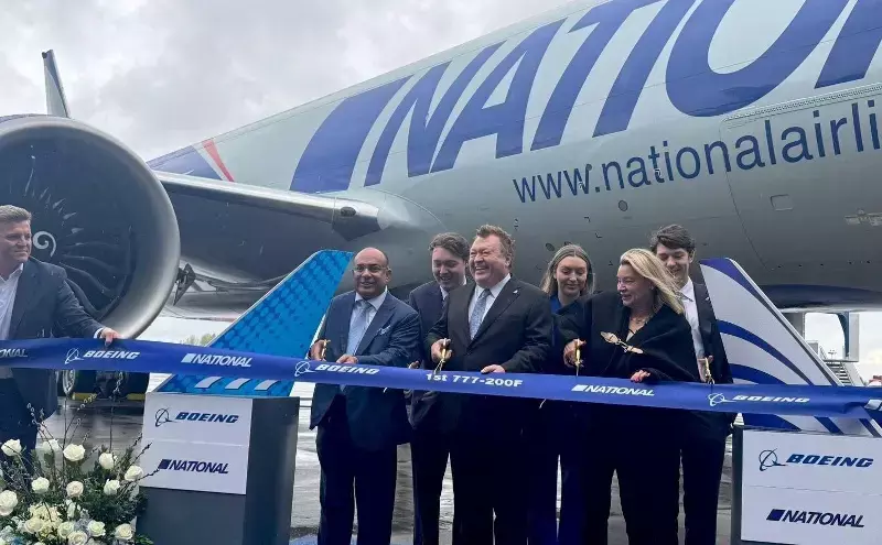 National Airlines takes delivery of its first Boeing 777-200 freighter National Airlines takes delivery of its first Boeing 777-200 freighter