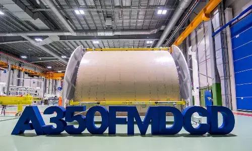 Airbus completes first A350F main deck cargo door