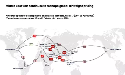 Air cargo rates surge 30% in April, but easing is expected soon
