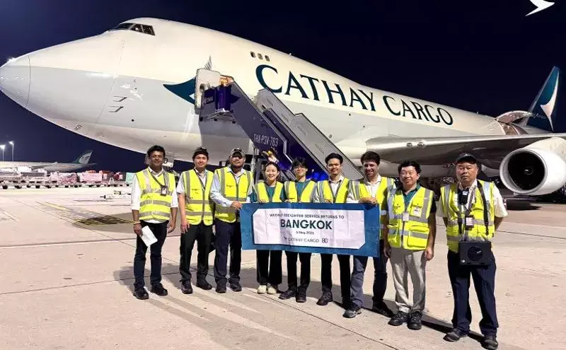 Cathay Cargo restarts Bangkok freighter service after 10 years