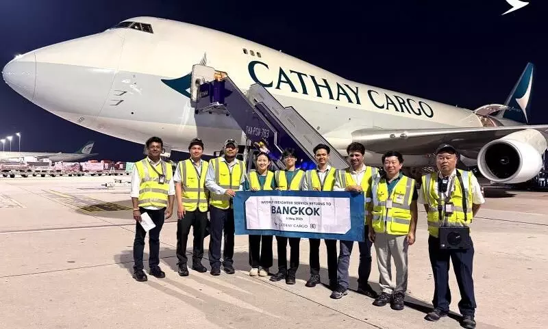 Cathay Cargo restarts Bangkok freighter service after 10 years Cathay Cargo restarts Bangkok freighter service after 10 years