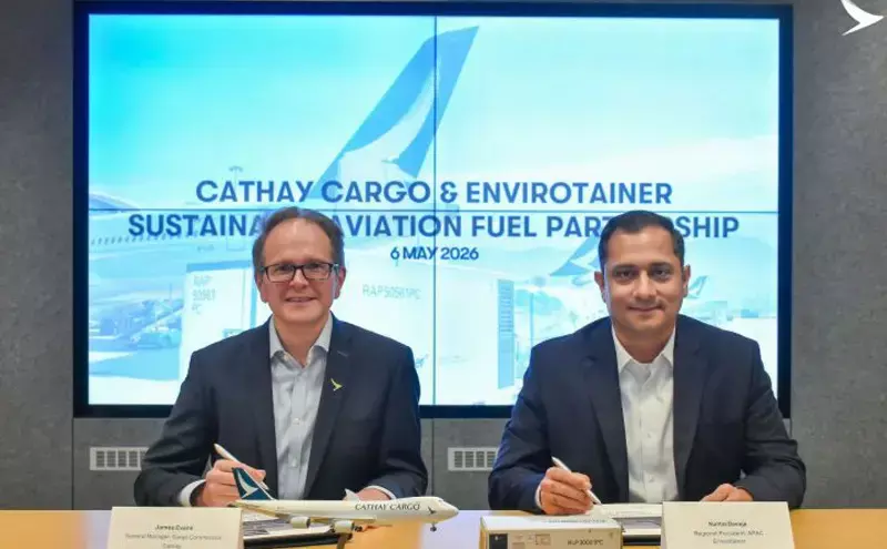 Envirotainer joins Cathays SAF programme to cut carbon in pharma shipping