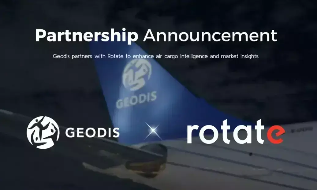 GEODIS adopts Rotate data to strengthen global air cargo insight