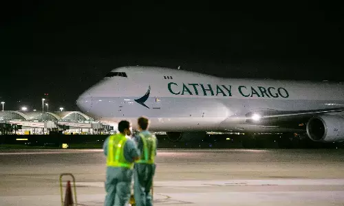 Cathay records higher cargo volumes in April 2026 Cathay records higher cargo volumes in April 2026