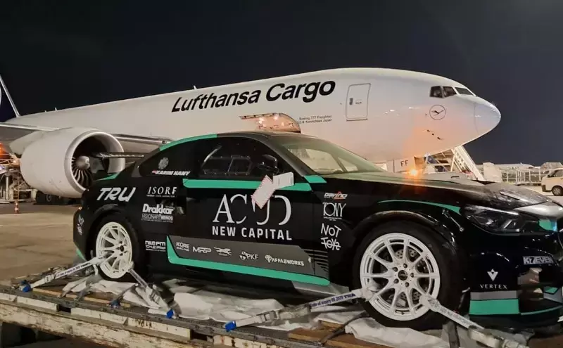 Lufthansa Cargo transports drift car for European Championship
