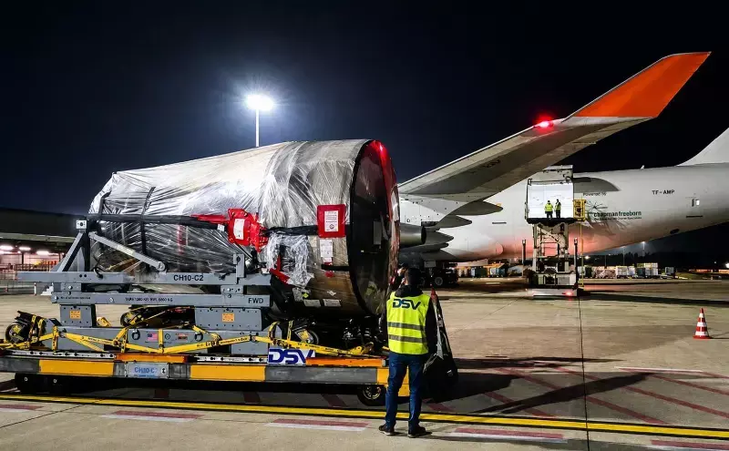 Chapman Freeborn, DSV complete special airlift for aircraft parts