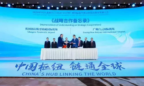Prestwick signs MoU with Guangzhou Baiyun to expand China-UK trade Prestwick signs MoU with Guangzhou Baiyun to expand China-UK trade