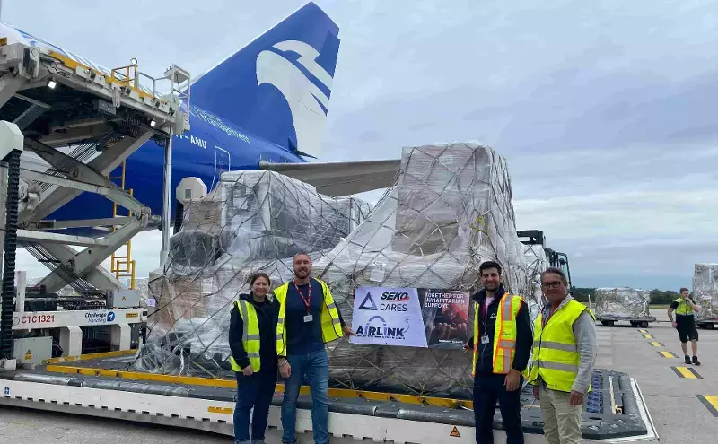 Middle East conflict affecting humanitarian aid logistics