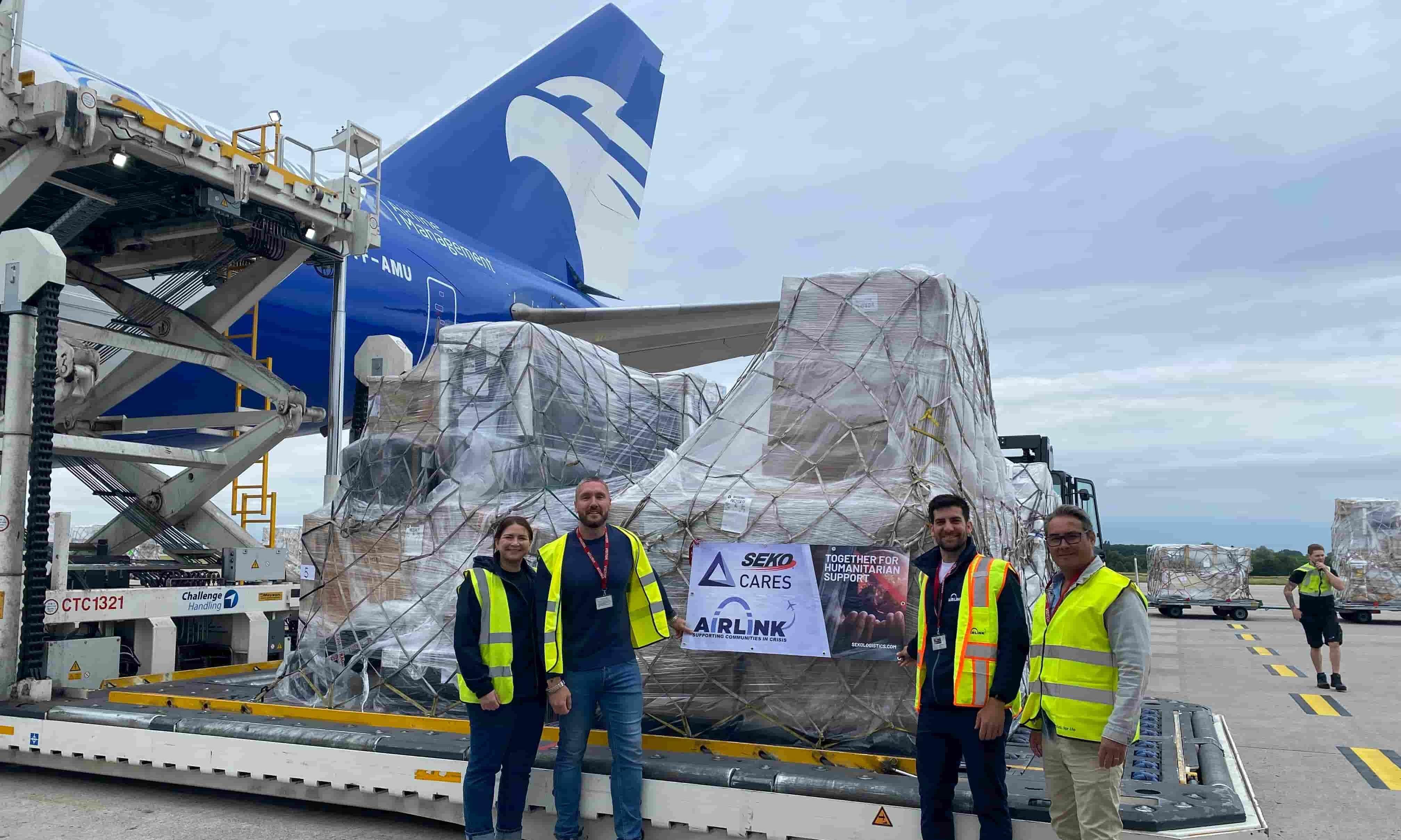 Middle East conflict affecting humanitarian aid logistics