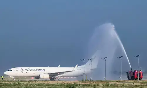 AISATS handles first domestic freighter at Noida cargo hub AISATS handles first domestic freighter at Noida cargo hub