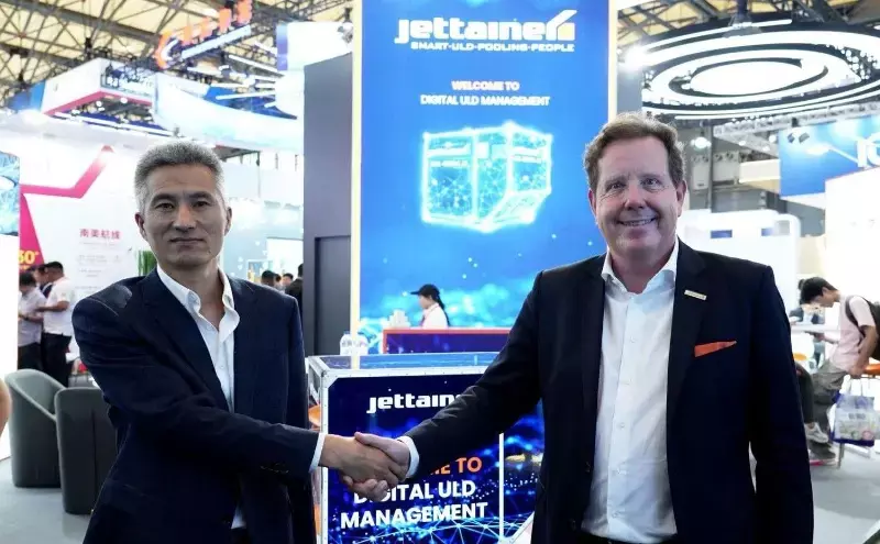 Jettainer, Hangyi partner to expand ULD management across China