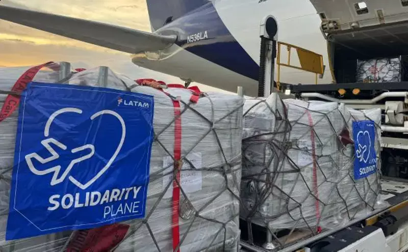 LATAM launched airlift for Venezuela earthquake relief