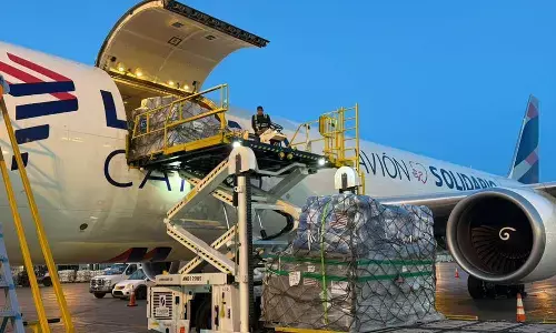 LATAM Cargo flies 300 tonnes of aid to earthquake-hit Venezuela LATAM Cargo flies 300 tonnes of aid to earthquake-hit Venezuela