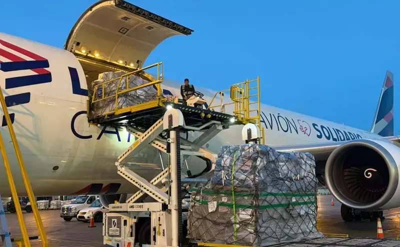 LATAM Cargo flies 300 tonnes of aid to earthquake-hit Venezuela