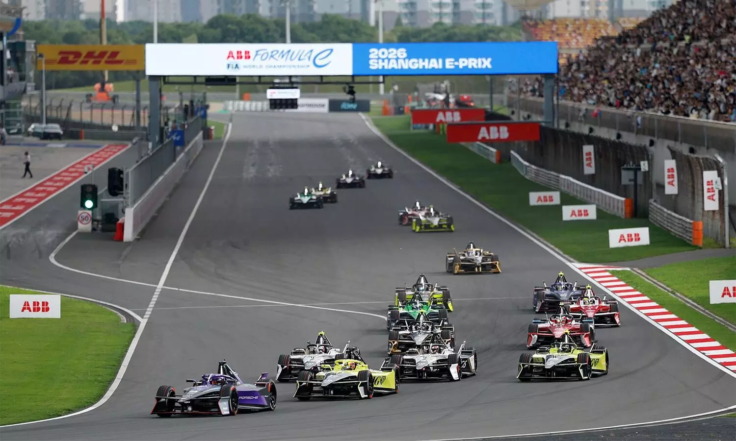 DHL powers Shanghai E Prix logistics DHL powers Shanghai E Prix logistics