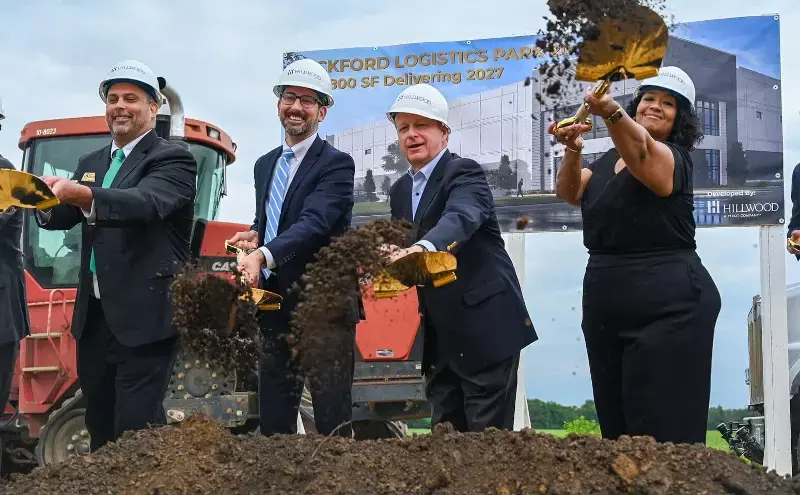 Hillwood begins Rockford logistics park development Hillwood begins Rockford logistics park development