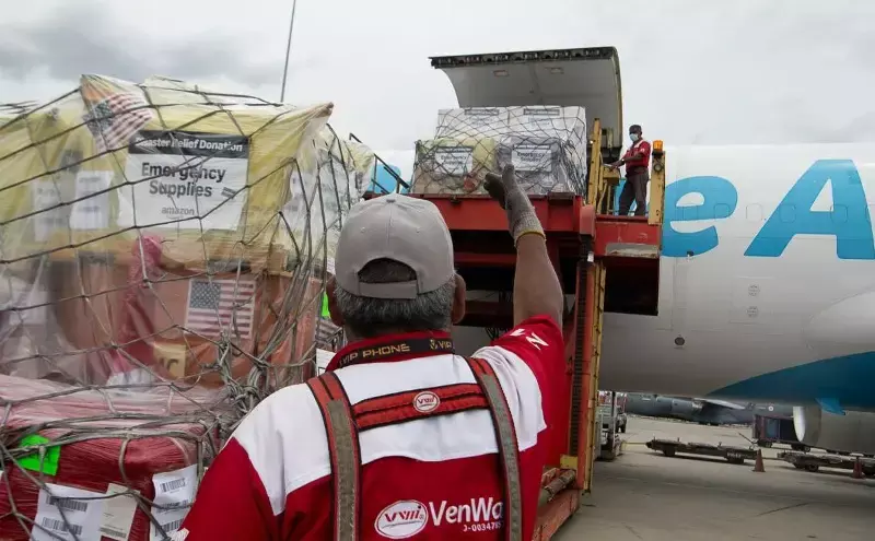 Amazon launches Venezuela relief air bridge