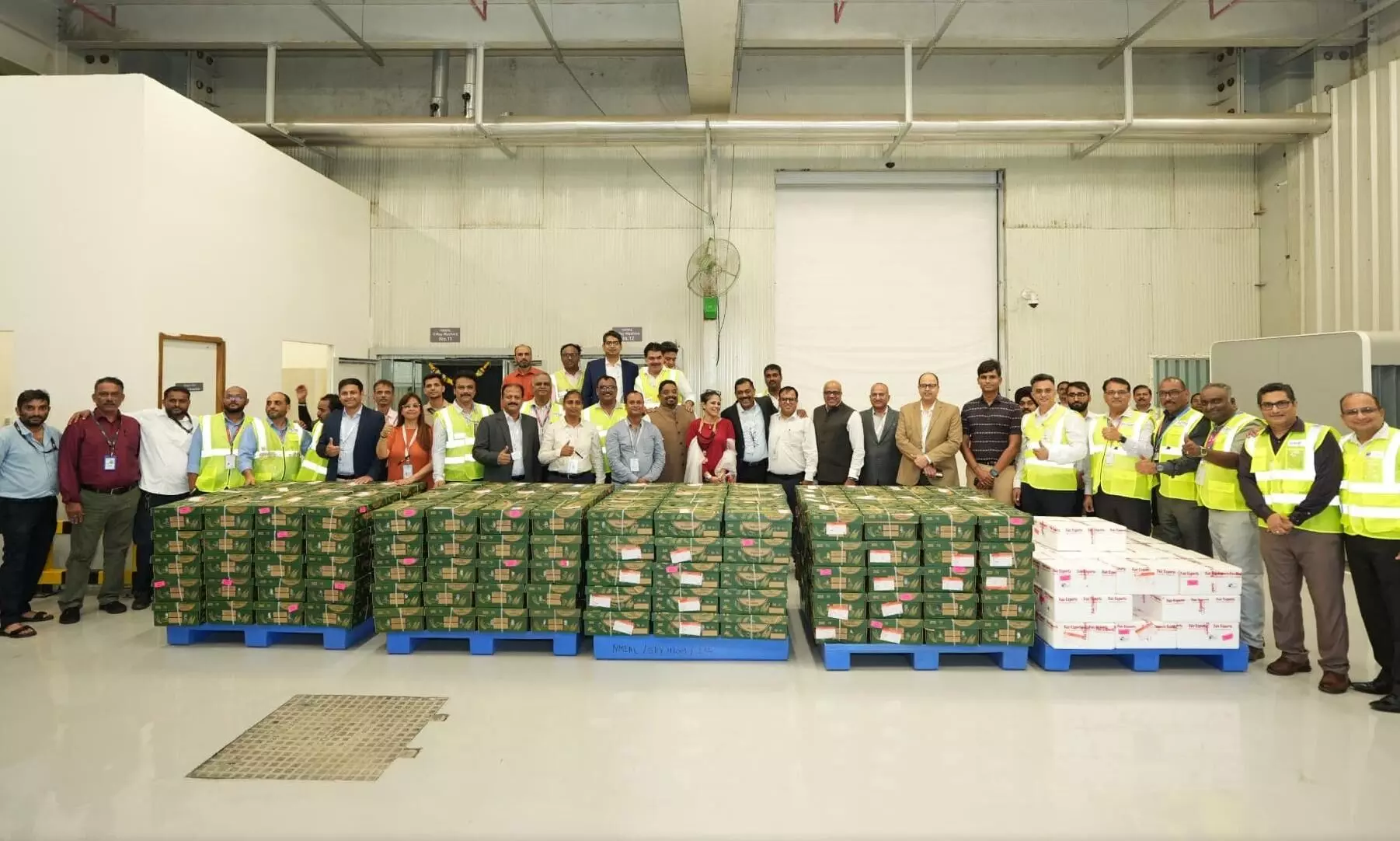 NMI starts international cargo with 1,789 kg airlift to Abu Dhabi NMI starts international cargo with 1,789 kg airlift to Abu Dhabi
