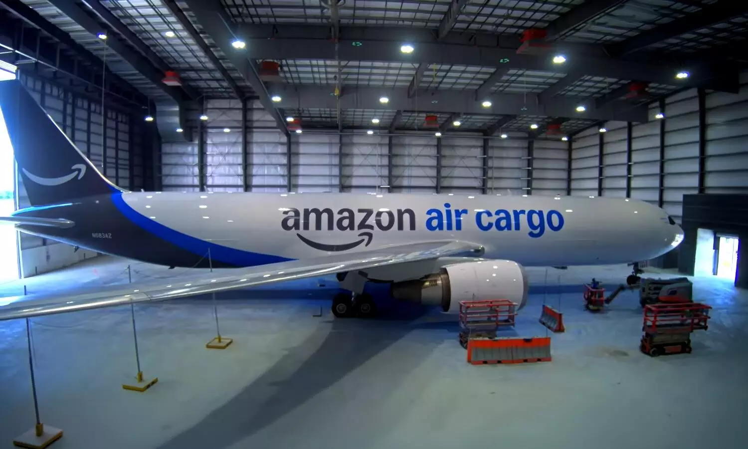 Amazon Air unveils Odyssey in air cargo livery Amazon Air unveils Odyssey in air cargo livery