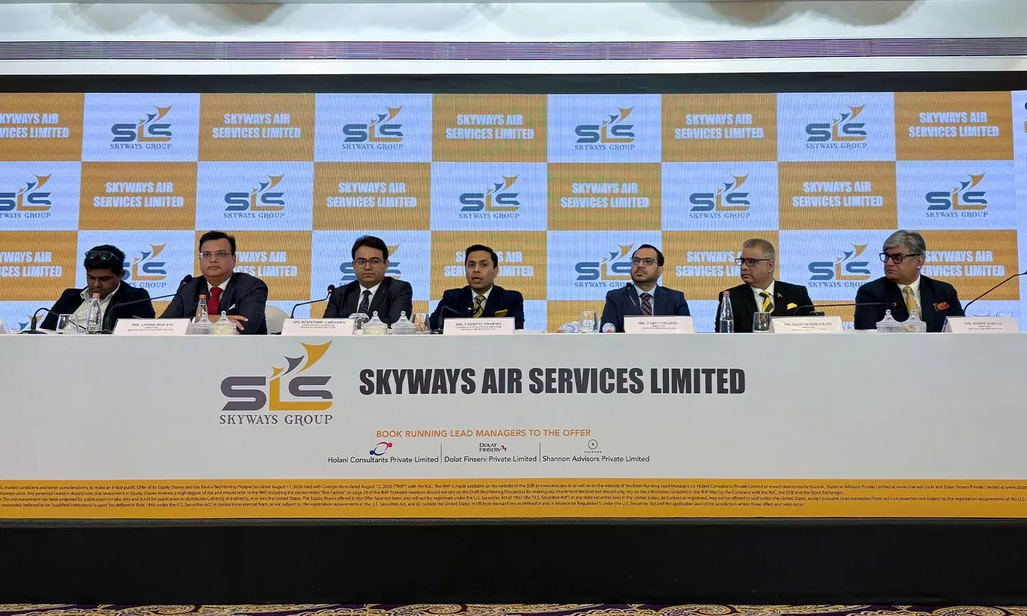 Skyways Air Services sets ₹131-138 band for August 24 IPO Skyways Air Services sets ₹131-138 band for August 24 IPO